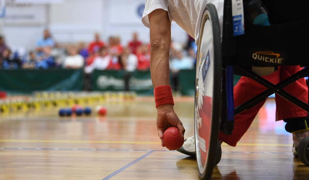 boccia sport niepełnosprawnych